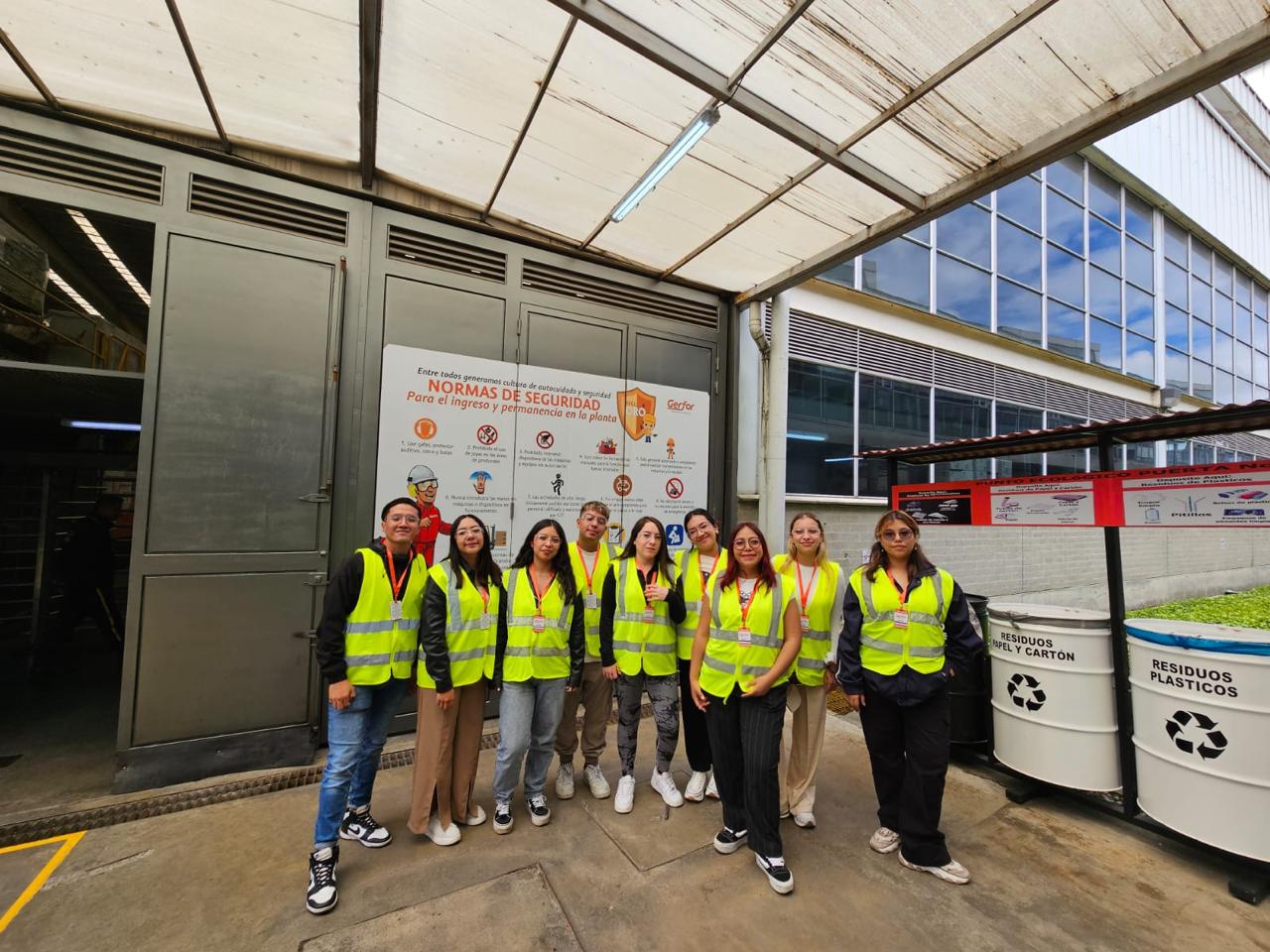 Visita técnica a una planta